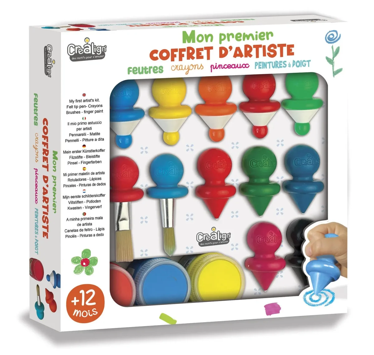Mon premier coffret d'artiste - Créa Lign'