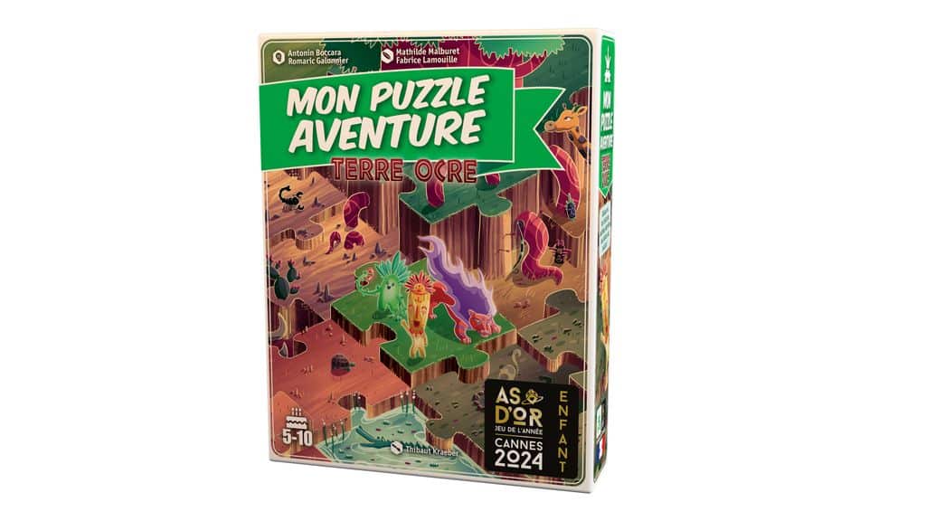 Mon puzzle aventure Terre Ocre - Blackrock Games