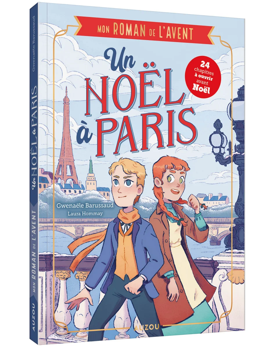 Mon roman de l'avent Un Noël à paris - Auzou
