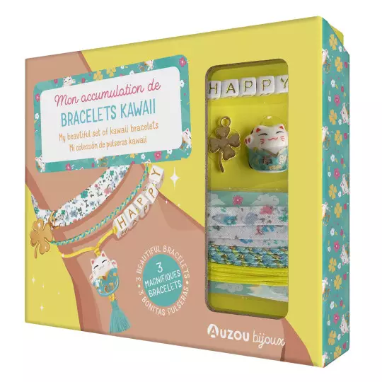 Mon superbe bijou Mon accumulation de bracelets kawaii - Auzou