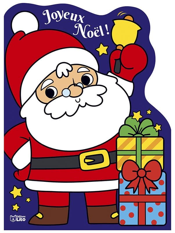 Mon très grand coloriage Joyeux Noël - Editions Lito