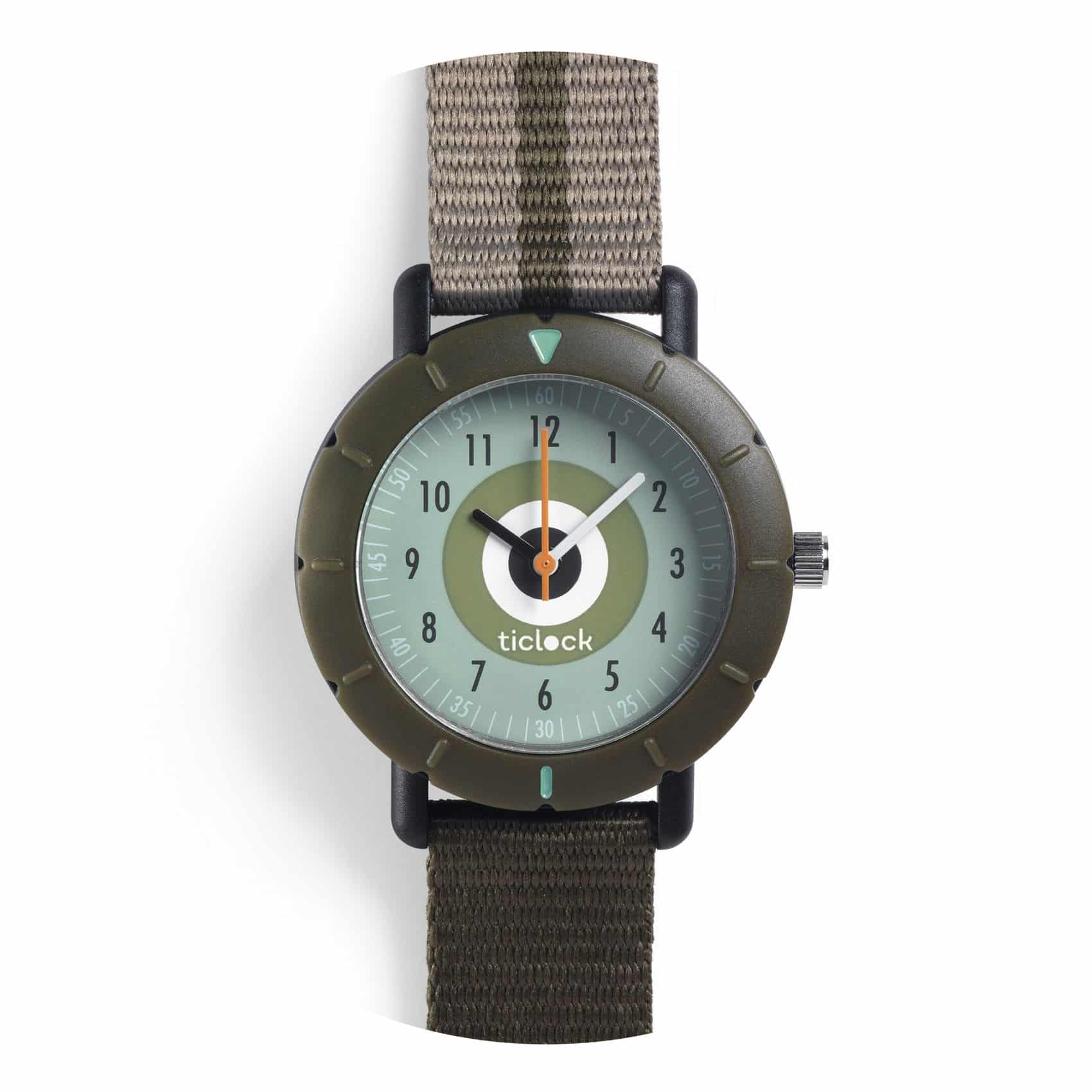 Montre Ticlock Green target - Djeco