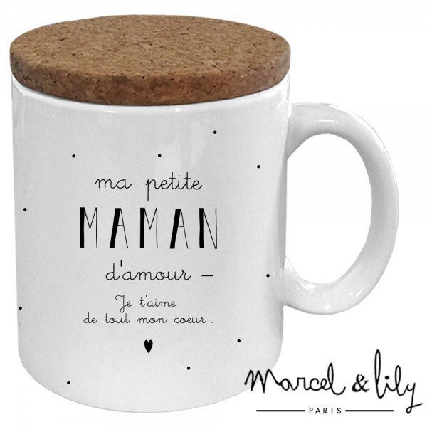 Mug Ma petite maman d'amour - Marcel et Lily