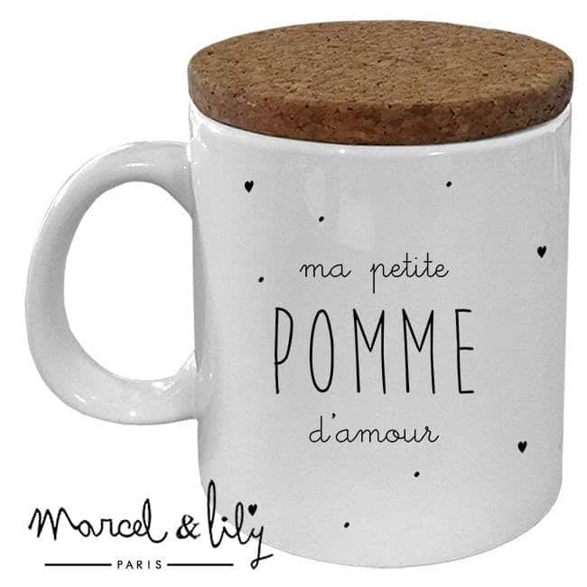 Mug Ma petite pomme d'amour - Marcel et Lily