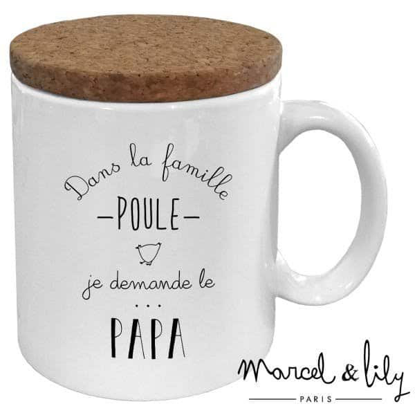 Mug Papa poule - Marcel et Lily
