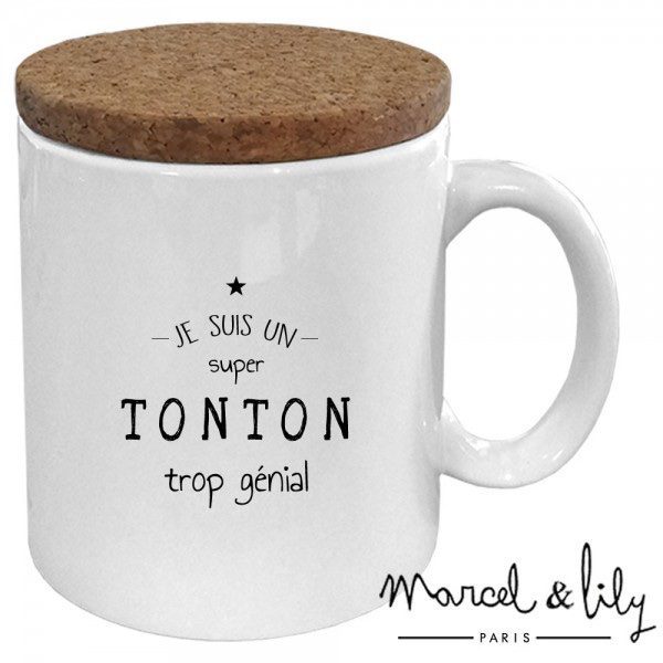 Mug « Tonton trop génial » - Marcel et Lily