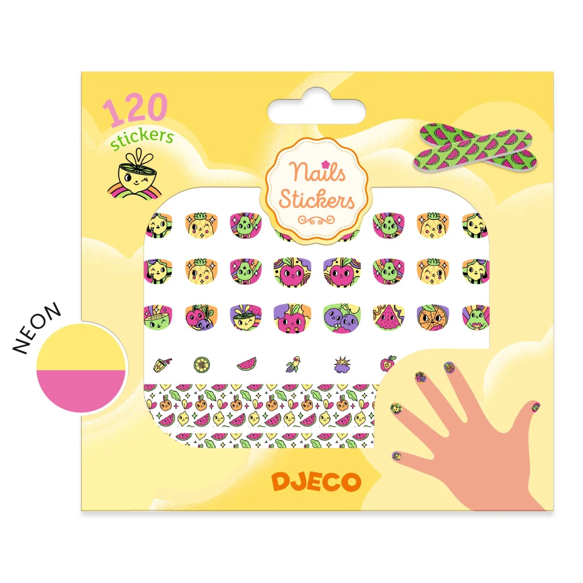 Nails stickers Peps - Djeco
