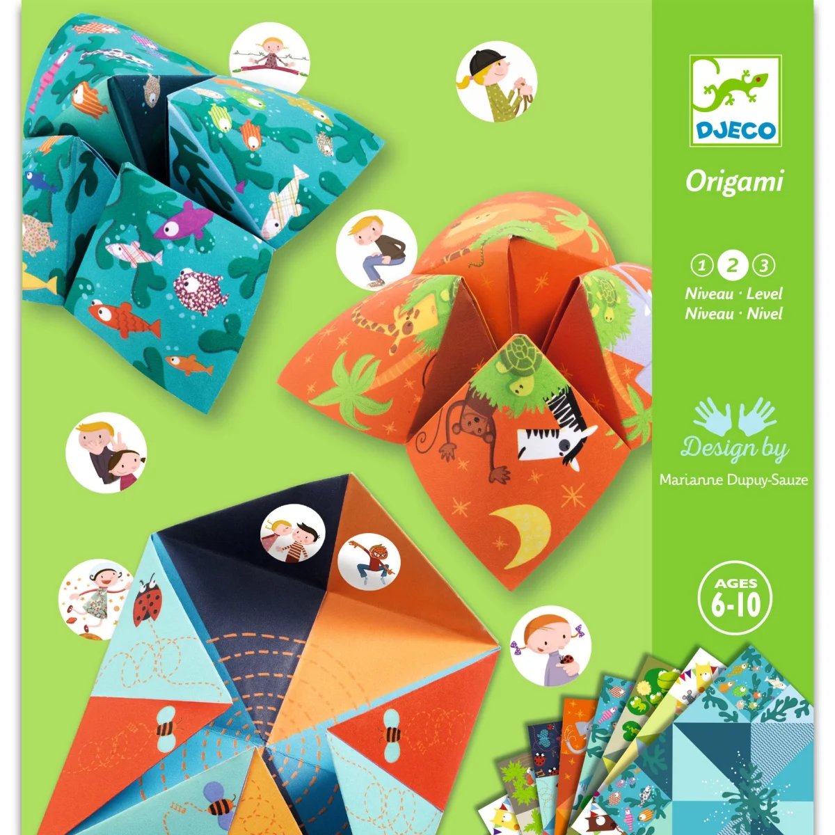 Origami Cocottes à gages Animaux - Djeco
