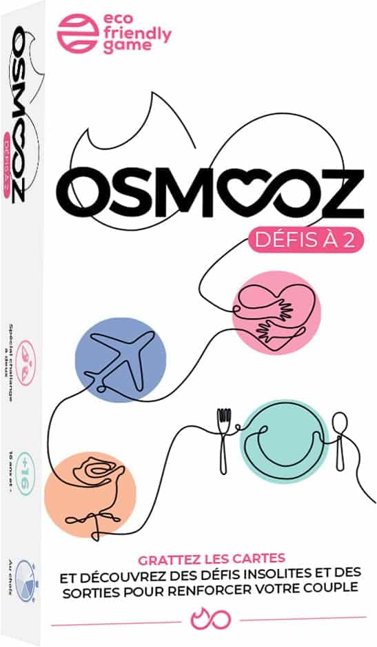 Osmooz Défis à 2 Jeu de cartes en couple - Blackrock Games