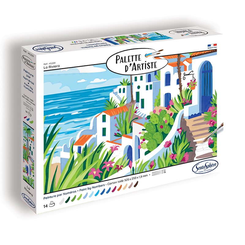 Palette d'artiste La Riviera - Sentosphère