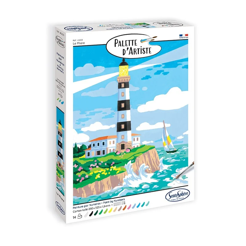 Palette d'artiste Le Phare - Sentosphère