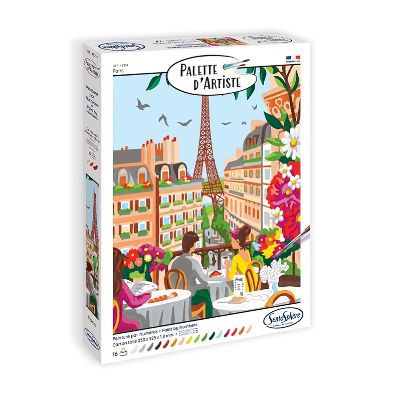 Palette d'artiste Paris - Sentosphère