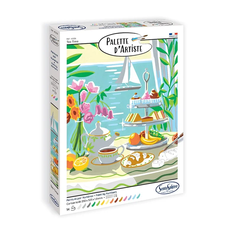 Palette d'artiste Tea time - Sentosphère