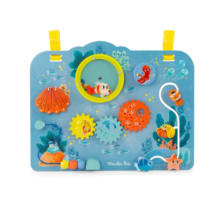 Panneau d'activités Les aventures de Paulie - Moulin Roty