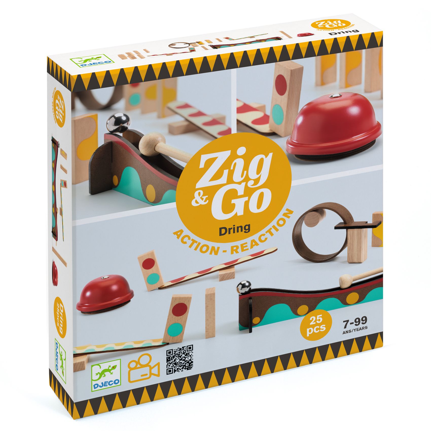 Parcours de billes à créer Zig and Go Dring – Djeco