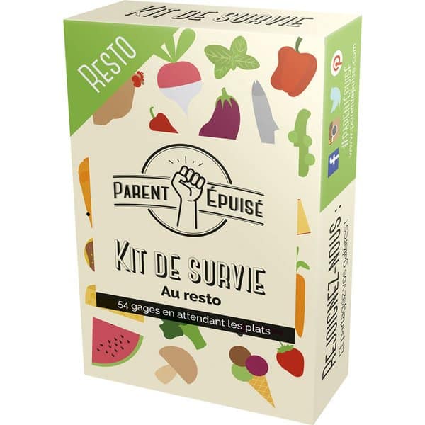 Parent épuisé Kit de survie Restaurant - Asmodée