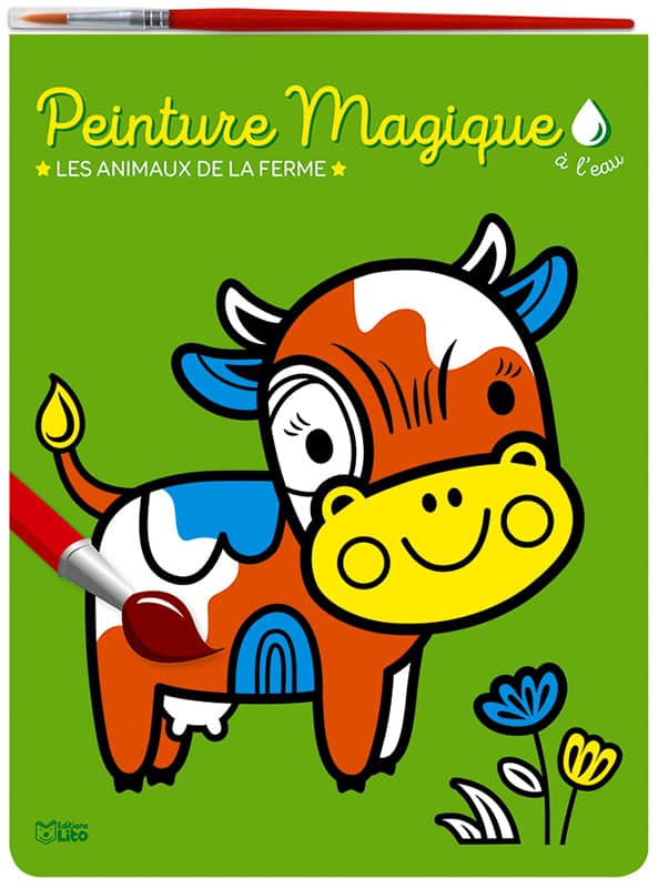 Peinture magique Les animaux de la ferme - Editions Lito