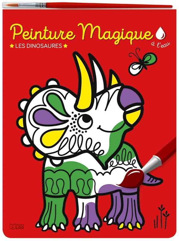 Peinture magique Les dinosaures - Lito