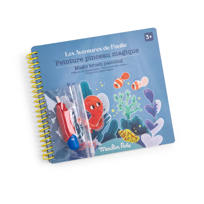 Peinture pinceau magique Les aventures de Paulie - Moulin Roty