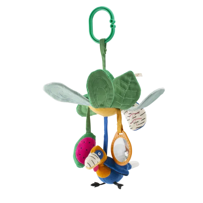 Peluche Fleur d'activités à suspendre La forêt Mawa - Moulin Roty