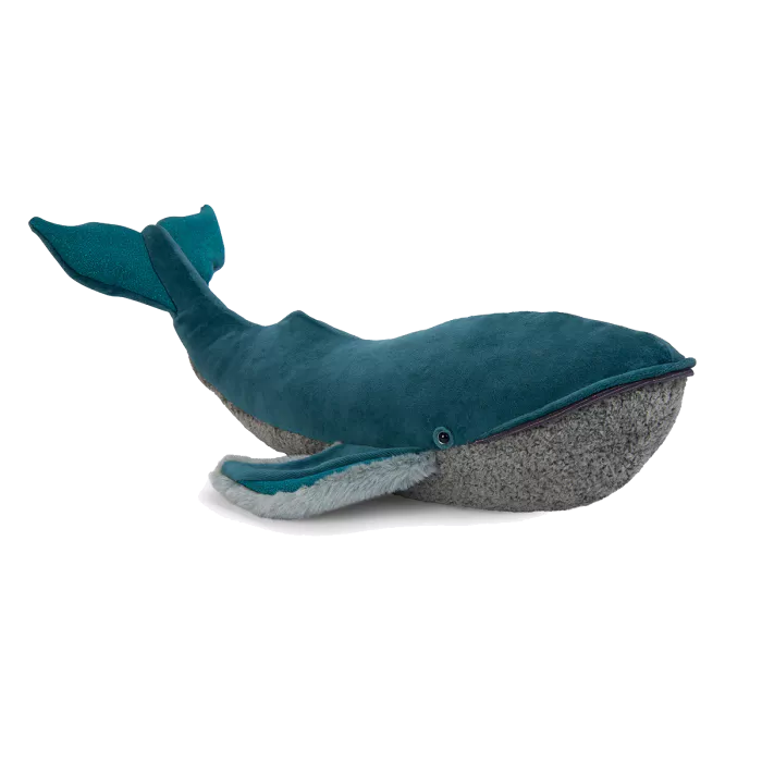 Peluche Grande Baleine à bosse Tout autour du monde - Moulin Roty