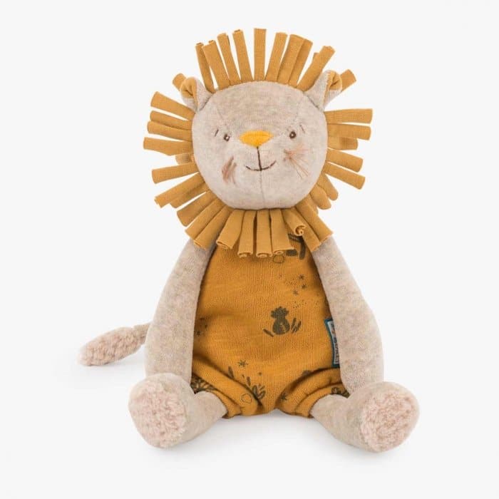 Peluche musicale Lion Sous mon baobab - Moulin Roty