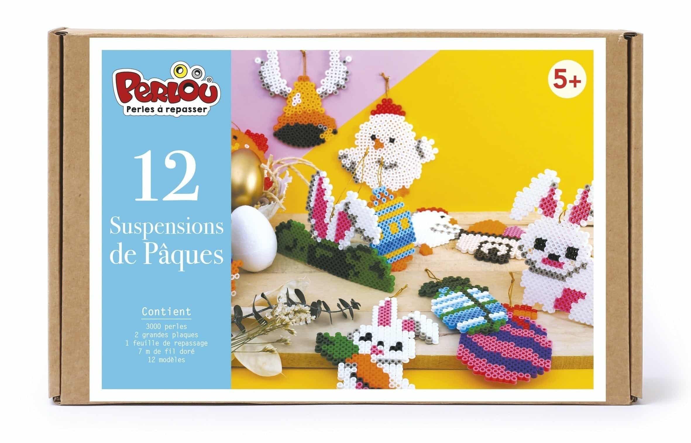 Perlou 12 Suspensions de Pâques - Graine Créative