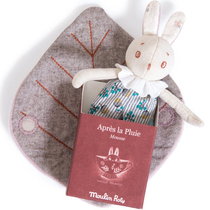 Petit Lapin Mousse "Après la pluie" - Moulin Roty