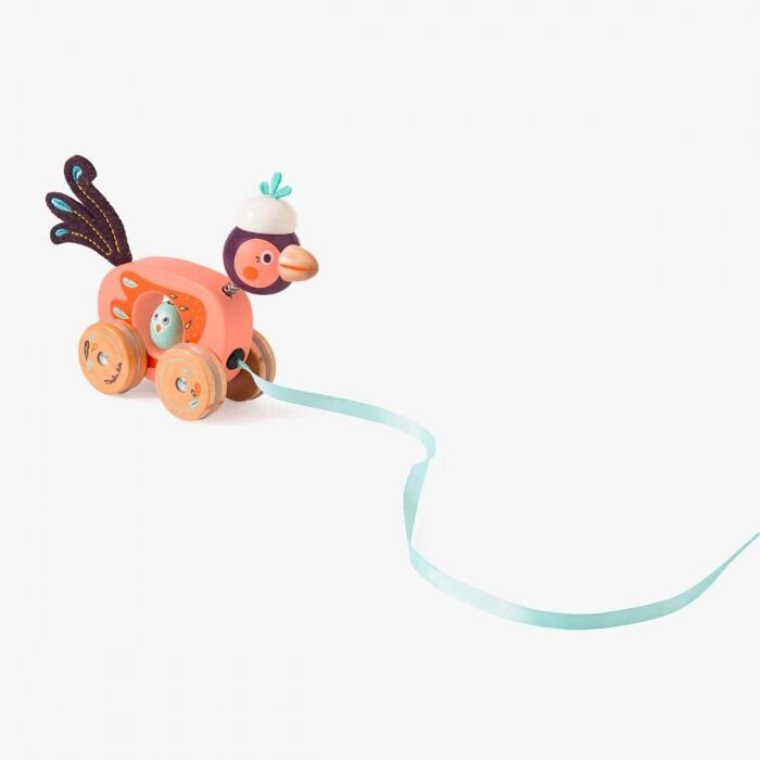 Petit oiseau à tirer Dans la jungle - Moulin Roty