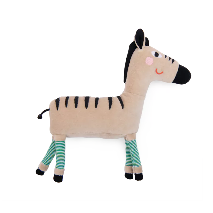 Petit peluche Zèbre Les toupitis - Moulin Roty