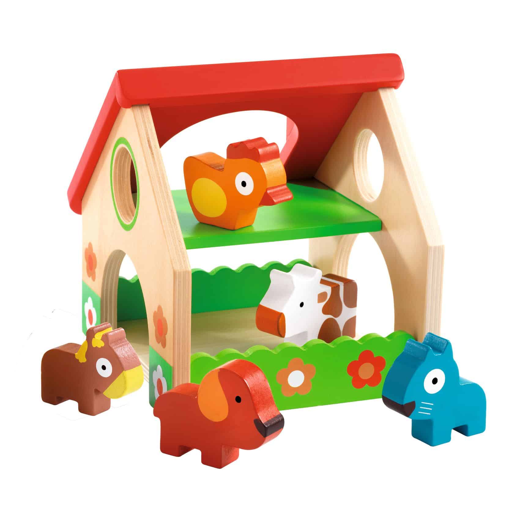 Petite ferme en bois Minifarm - Djeco