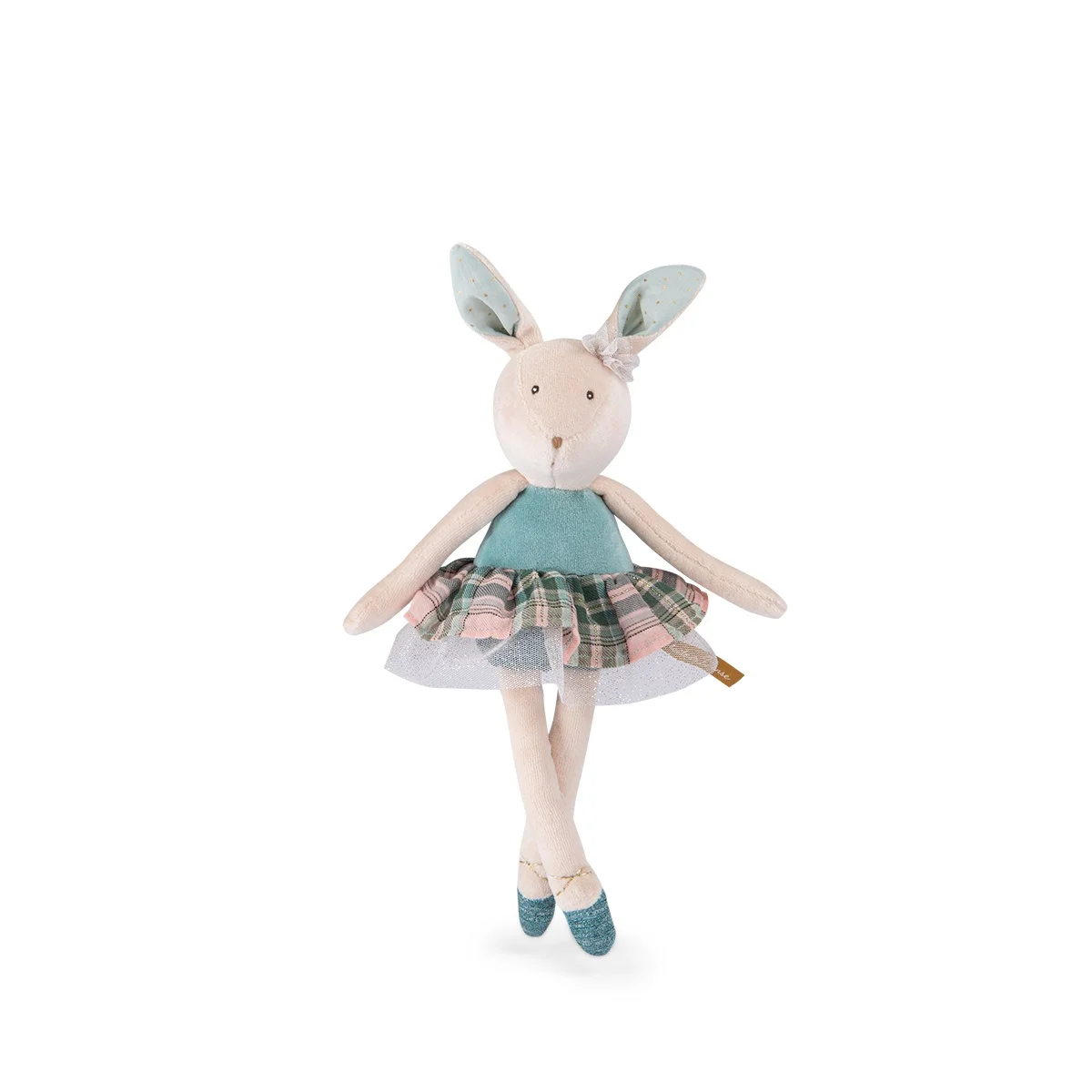 Petite peluche Lapin bleu - Moulin Roty