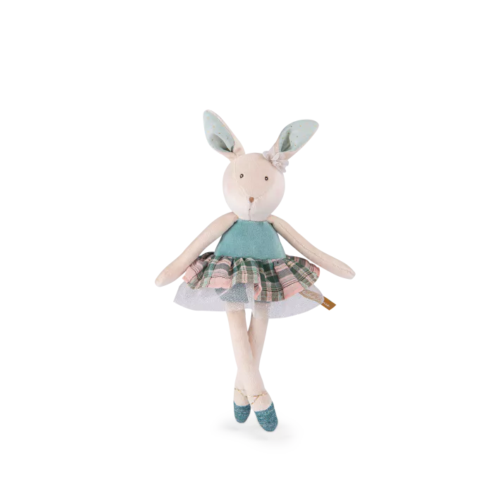 Petite peluche Lapin bleu - Moulin Roty