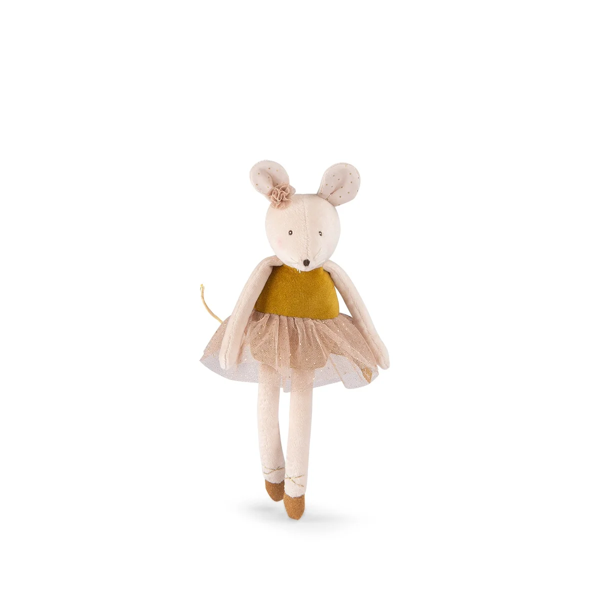 Petite peluche Souris or - Moulin Roty