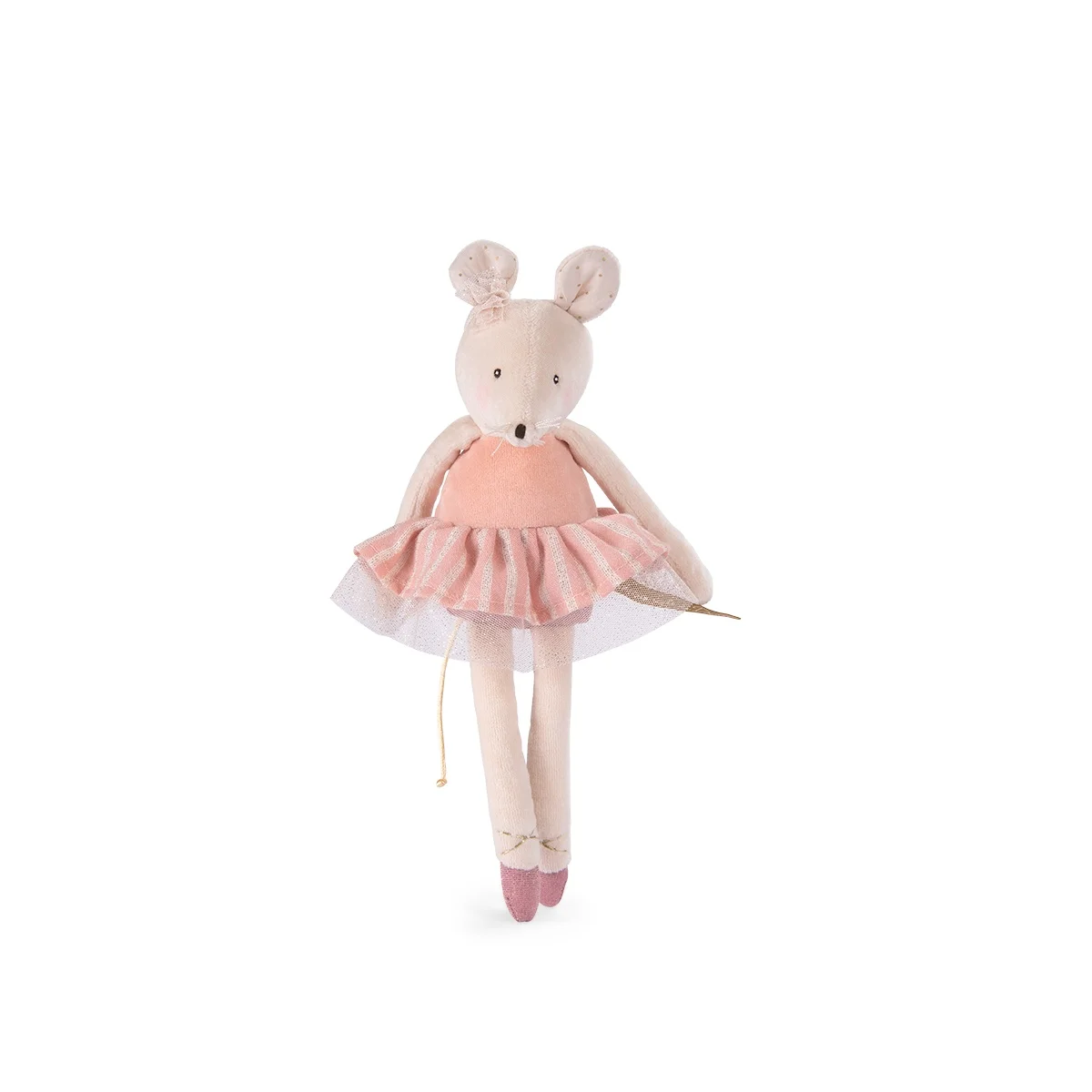 Petite peluche Souris rose La petite école de danse - Moulin Roty