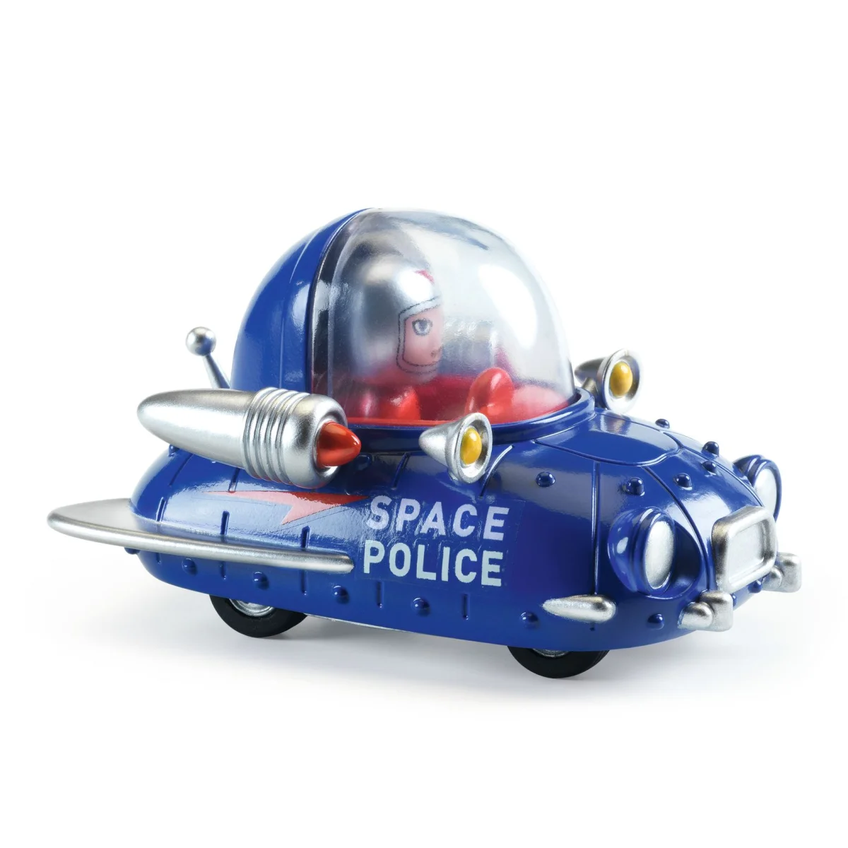 Petite voiture Space police Crazy motors - Djeco