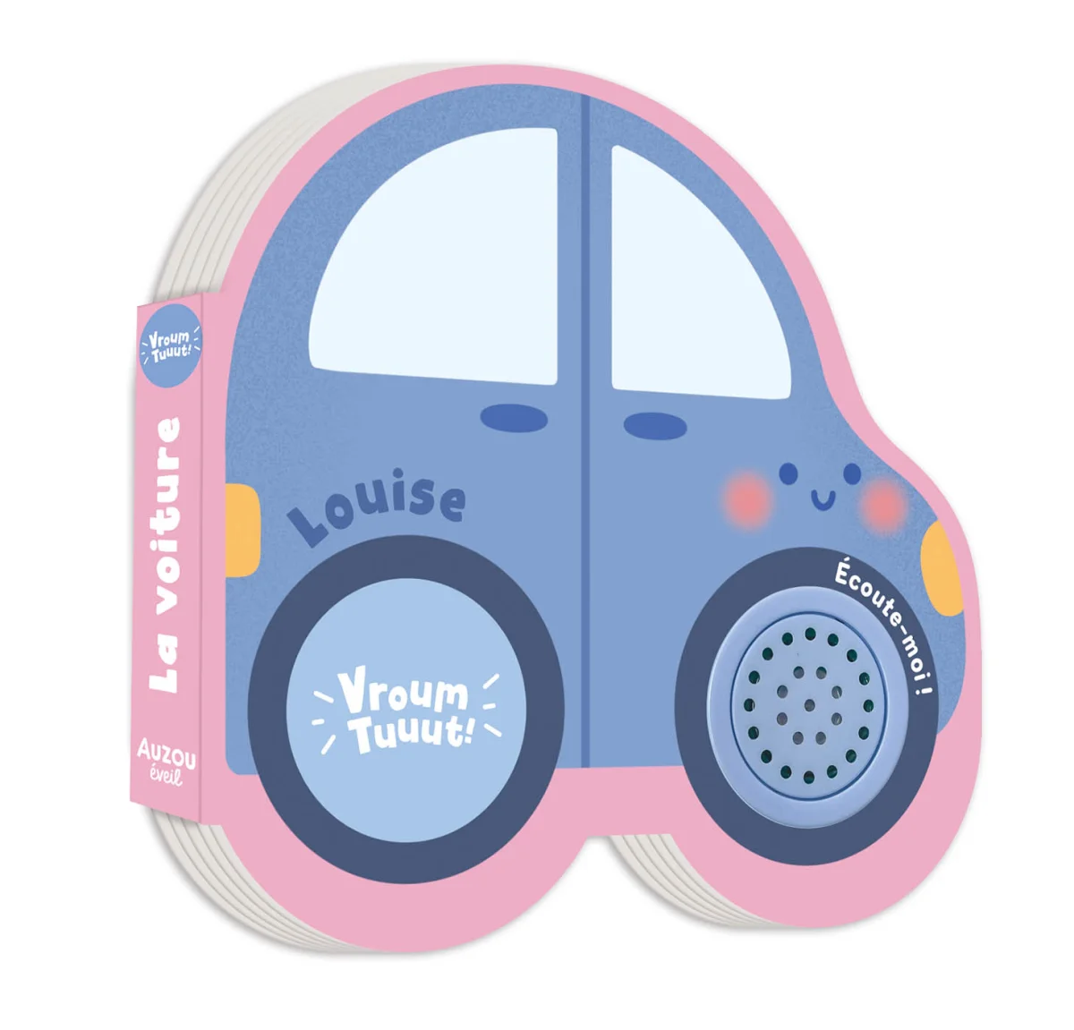 Petits véhicules sonores Louise la voiture - Auzou