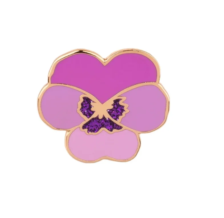 Pin's Pensée Mauve - Coucou Suzette