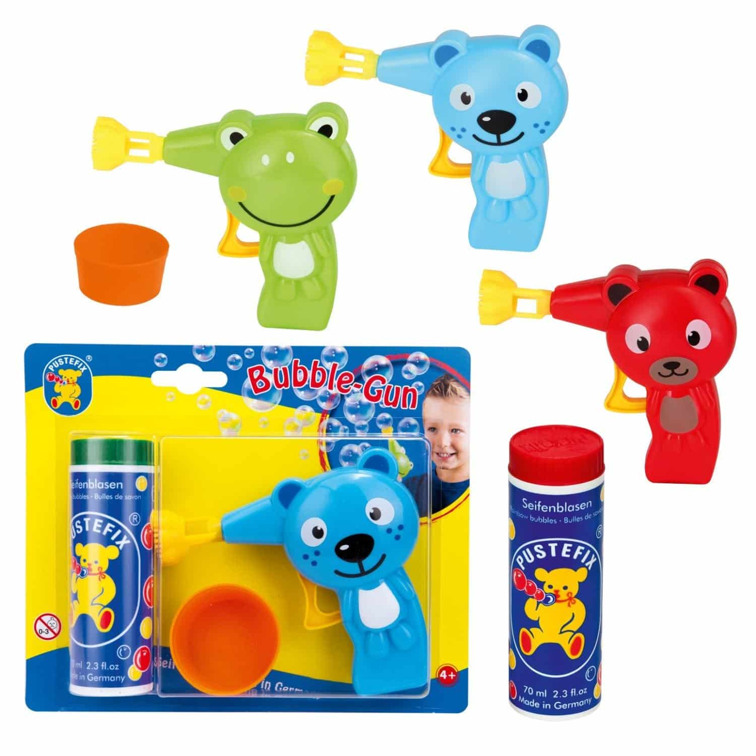 Pistolet à bulles - Pustefix