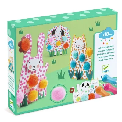 Points et pompons Dans l'herbe - Djeco