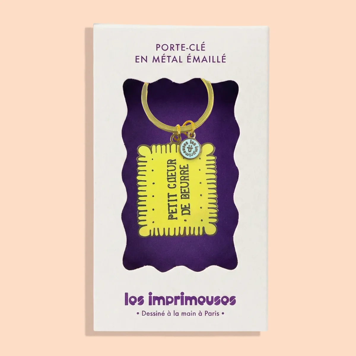 Porte Clé Biscuit Petit Pot de Beurre - les Imprimeuses
