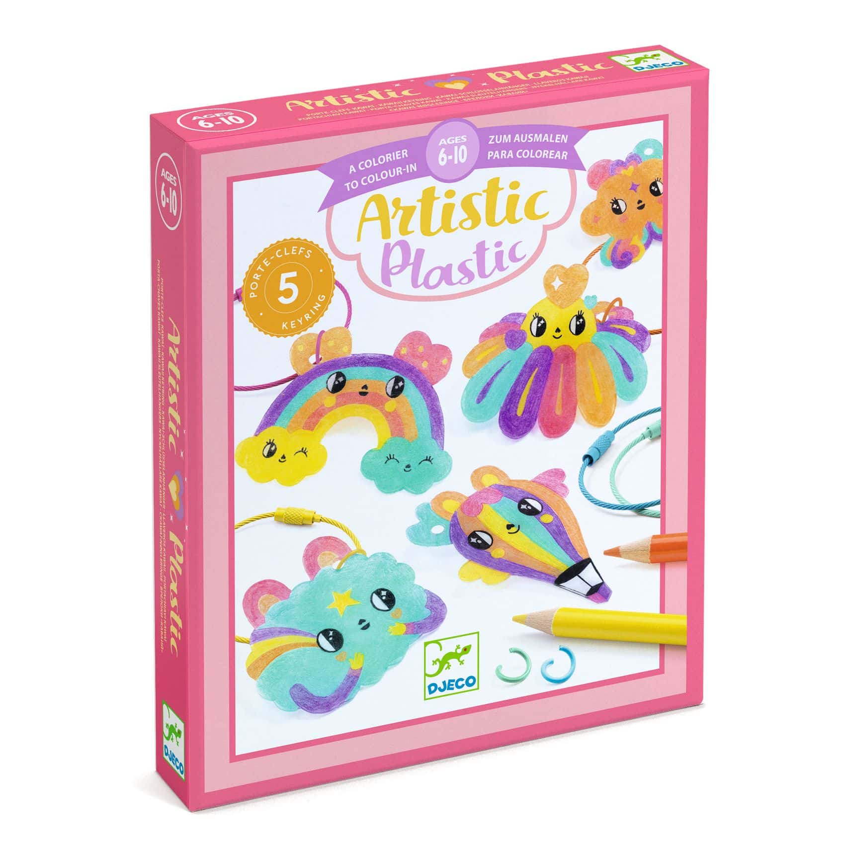 Porte-clefs Kawaï Artistic Plastic - Djeco