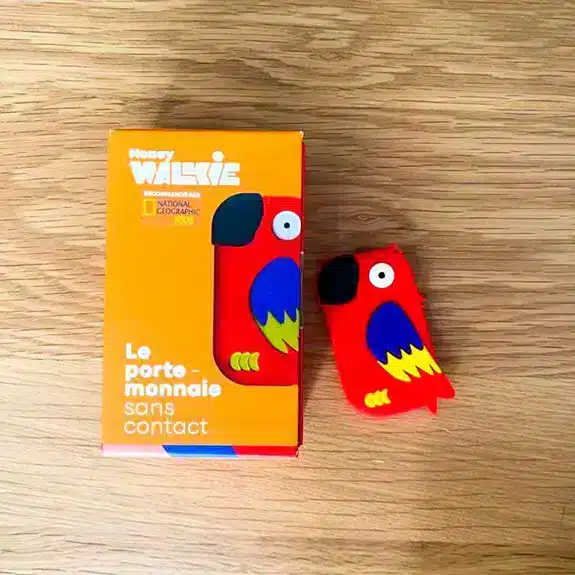 Porte-monnaie sans contact Walkie Perroquet - Money Walkie