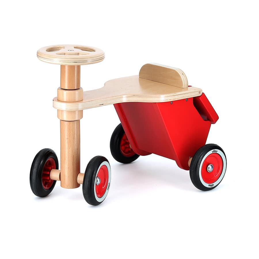 Porteur en bois Triporteur petit postier - Vilac