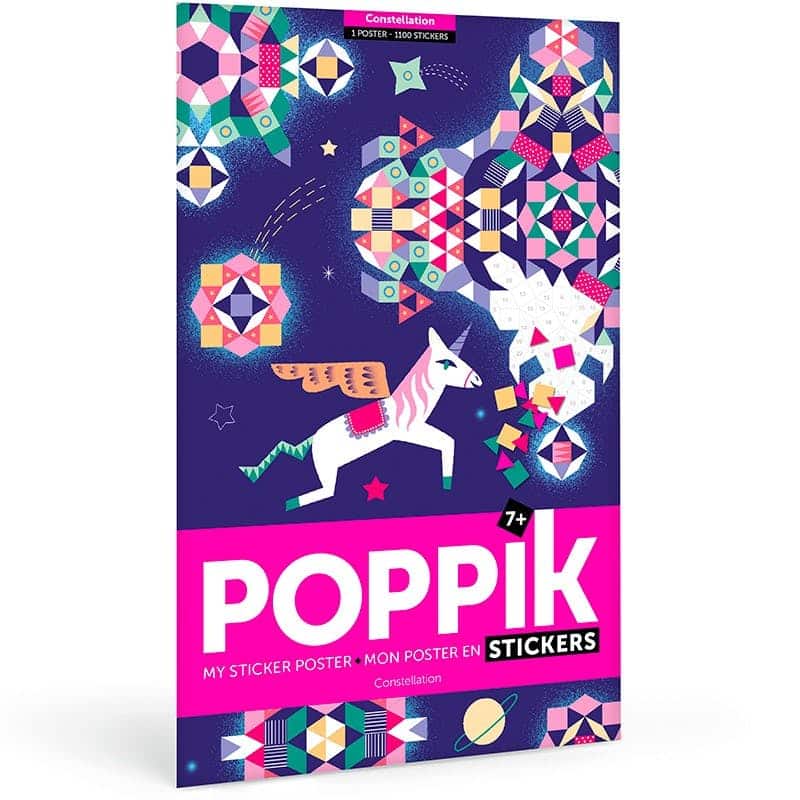 Poster 1100 stickers Constellation - Poppik