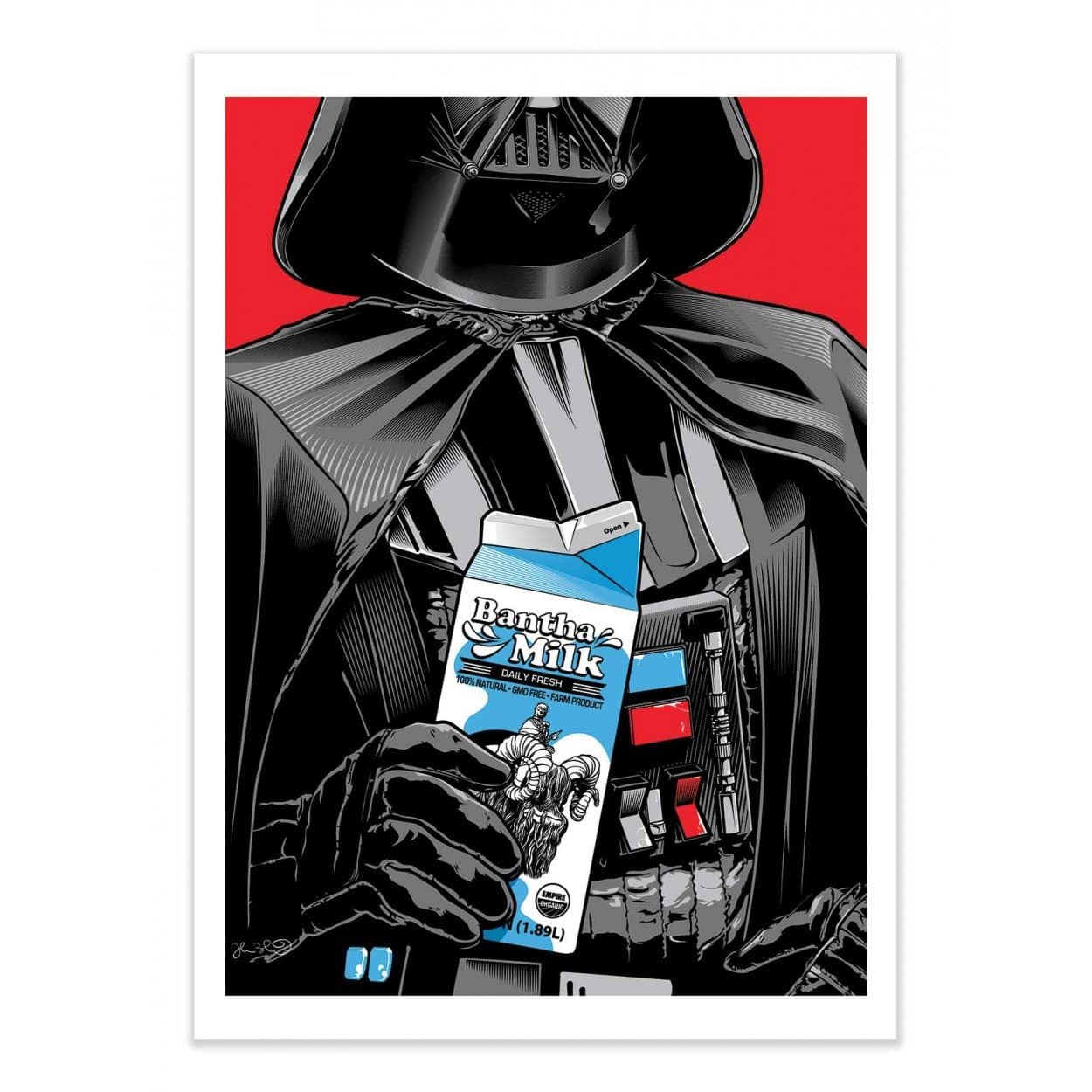 Poster 30 x 40 Darth Vader - Wall Éditions