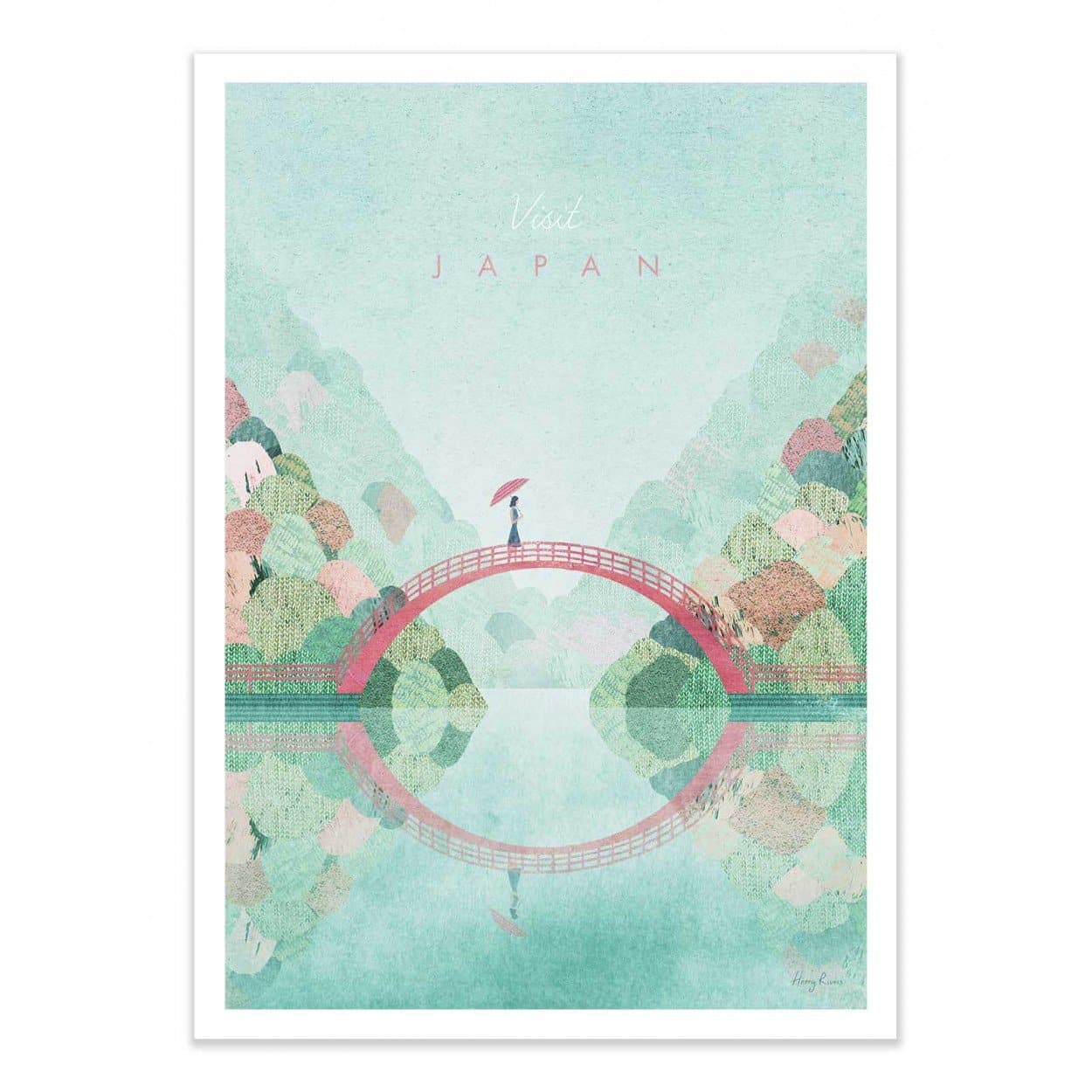 Poster 30 x 40 Visit Japan Version 2 - Wall Éditions