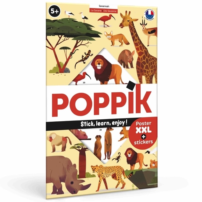 Poster à sticker La savane - Poppik