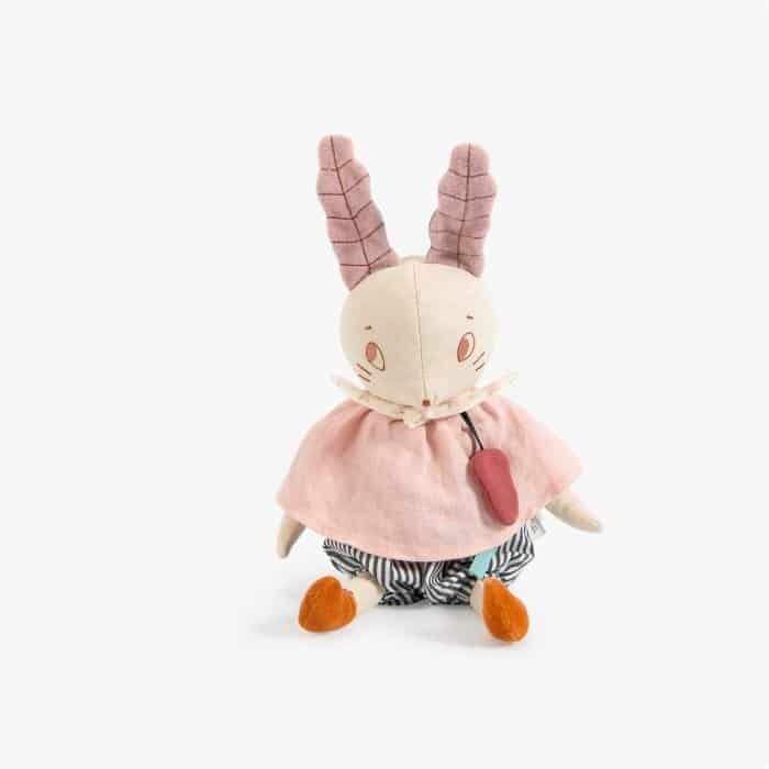 Poupée musicale lapin Après la pluie - Moulin Roty
