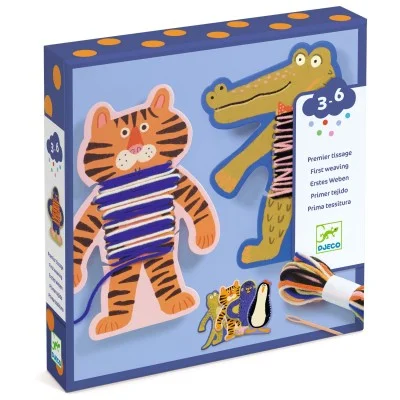 Premier tissage Les pulls des animaux - Djeco